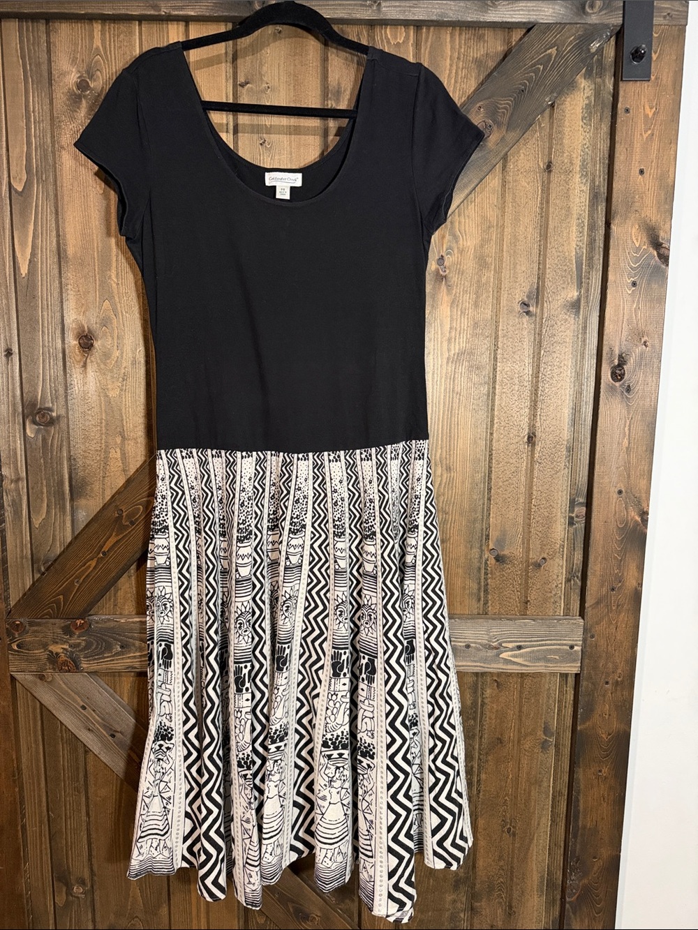 Coldwater Creek Midi Dress (Linen/Cotton blend)